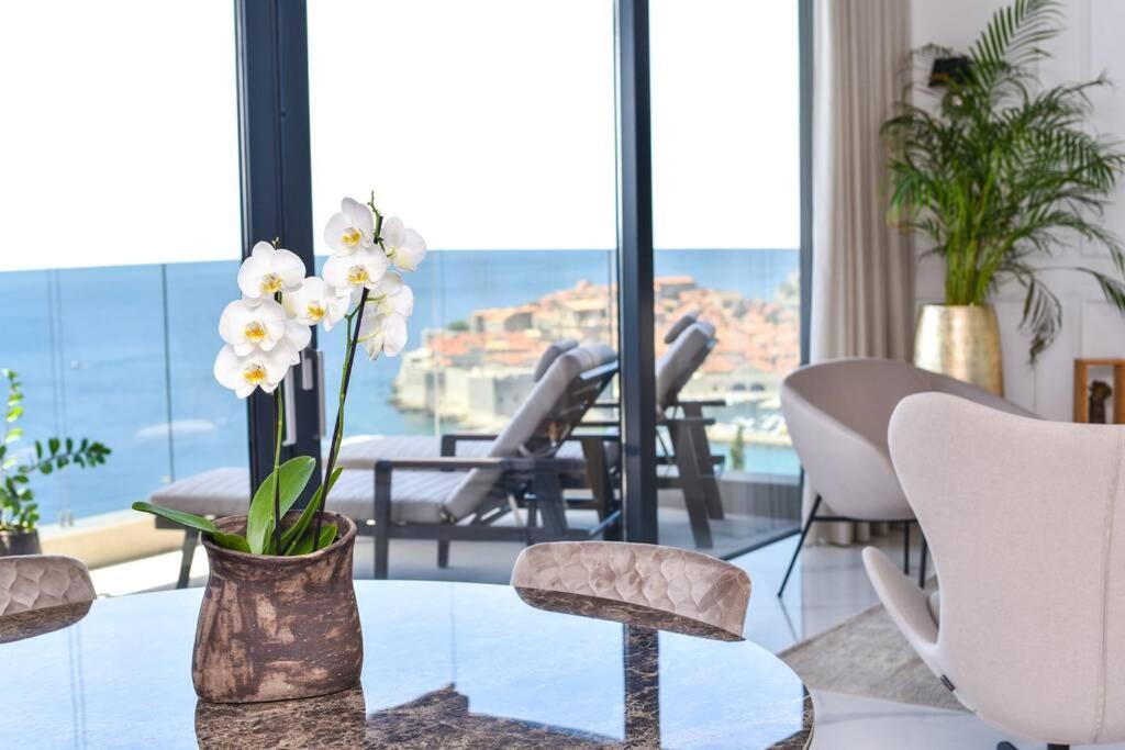 New & Luxury 5* With Breathtaking View- Kiki Lu Apartment دوبروفينك المظهر الخارجي الصورة